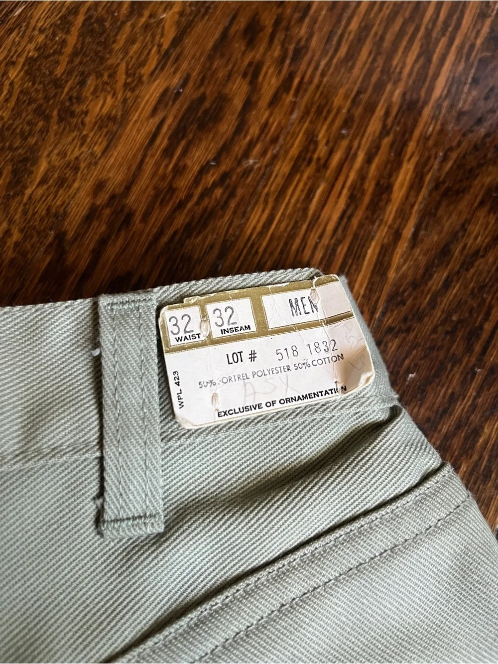 70’s Levi’s “Big E” Sta-Prest Slacks